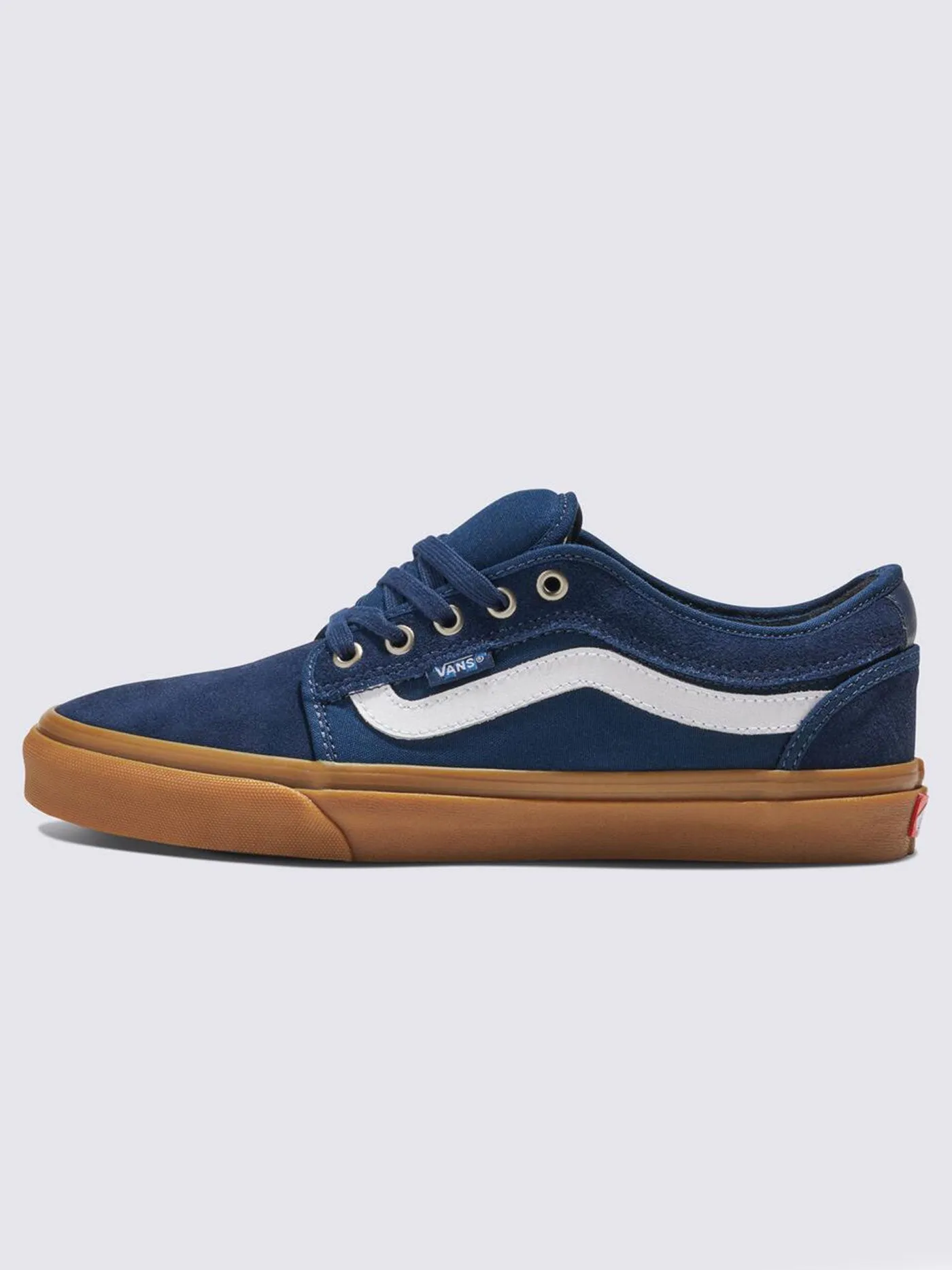 Skate Chukka Low Sidestripe Navy/Gum Shoes