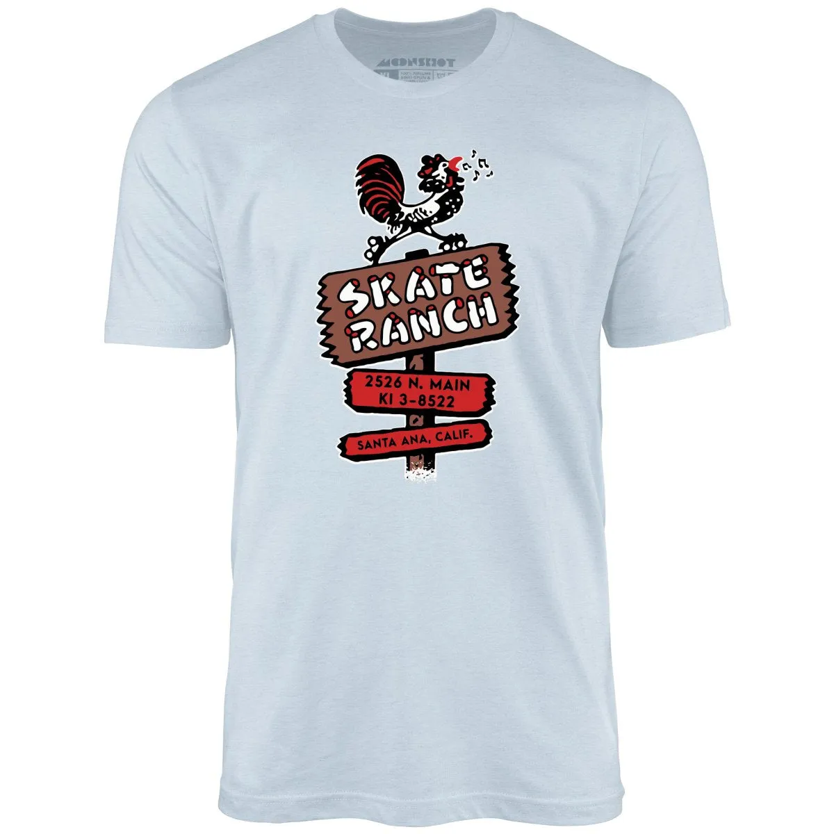 Skate Ranch - Santa Ana, CA - Vintage Roller Rink - Unisex T-Shirt