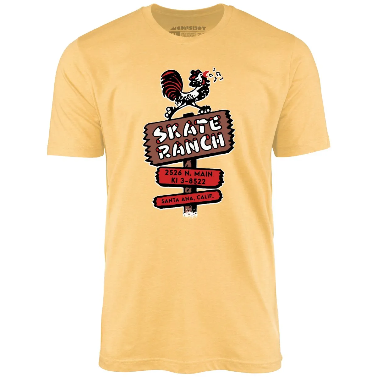 Skate Ranch - Santa Ana, CA - Vintage Roller Rink - Unisex T-Shirt