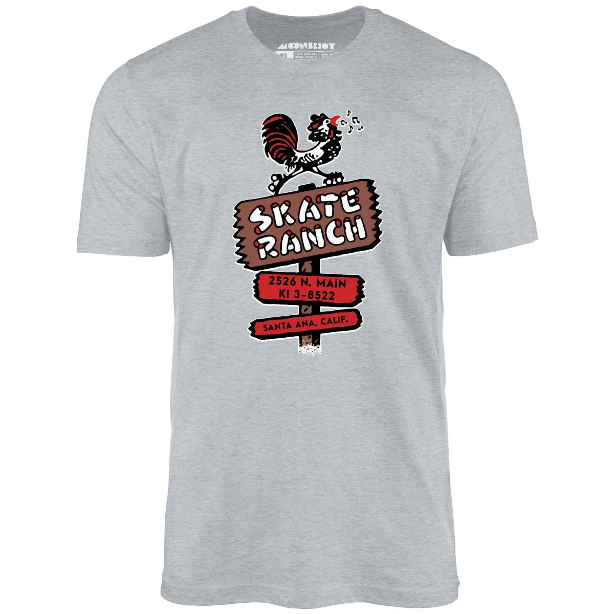 Skate Ranch - Santa Ana, CA - Vintage Roller Rink - Unisex T-Shirt