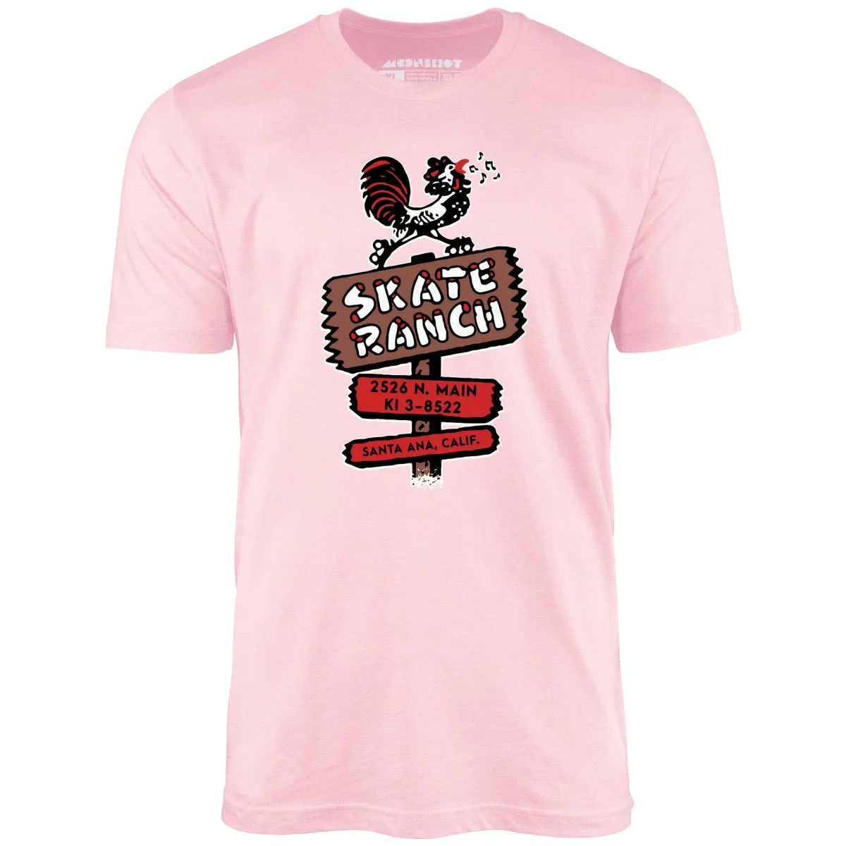 Skate Ranch - Santa Ana, CA - Vintage Roller Rink - Unisex T-Shirt