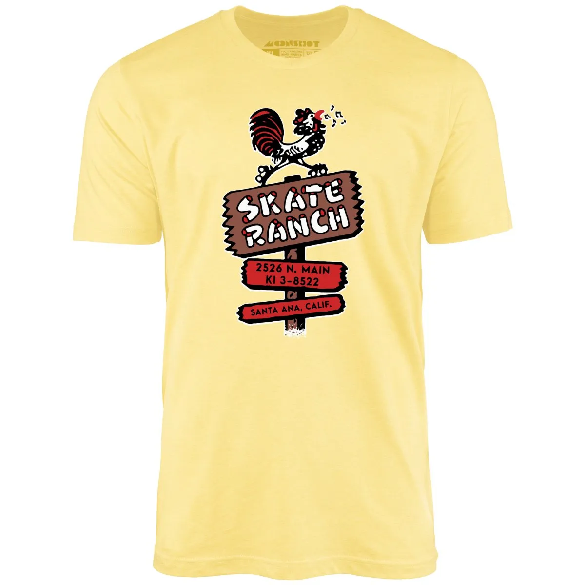 Skate Ranch - Santa Ana, CA - Vintage Roller Rink - Unisex T-Shirt