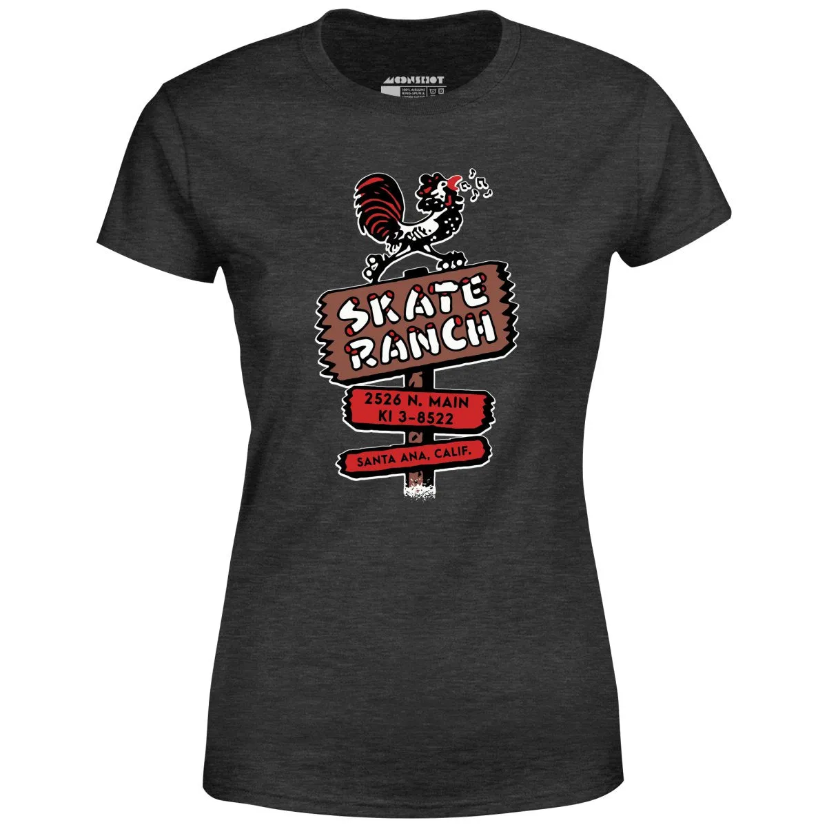 Skate Ranch - Santa Ana, CA - Vintage Roller Rink - Women's T-Shirt