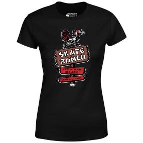 Skate Ranch - Santa Ana, CA - Vintage Roller Rink - Women's T-Shirt