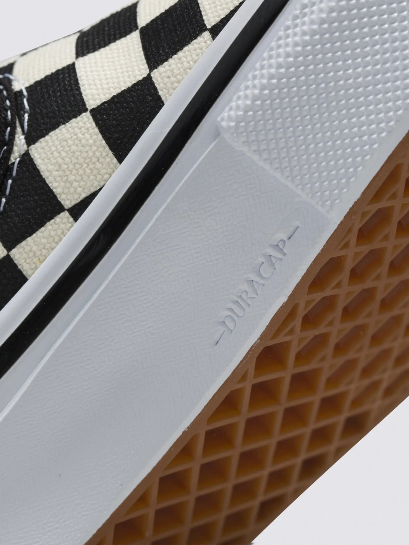 Skate Slip-On Checkerboard Black/Off White Shoes