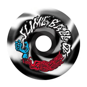 Slime Balls Vomits Wheels 60mm 97a - Black/White Swirl (Set of 4)