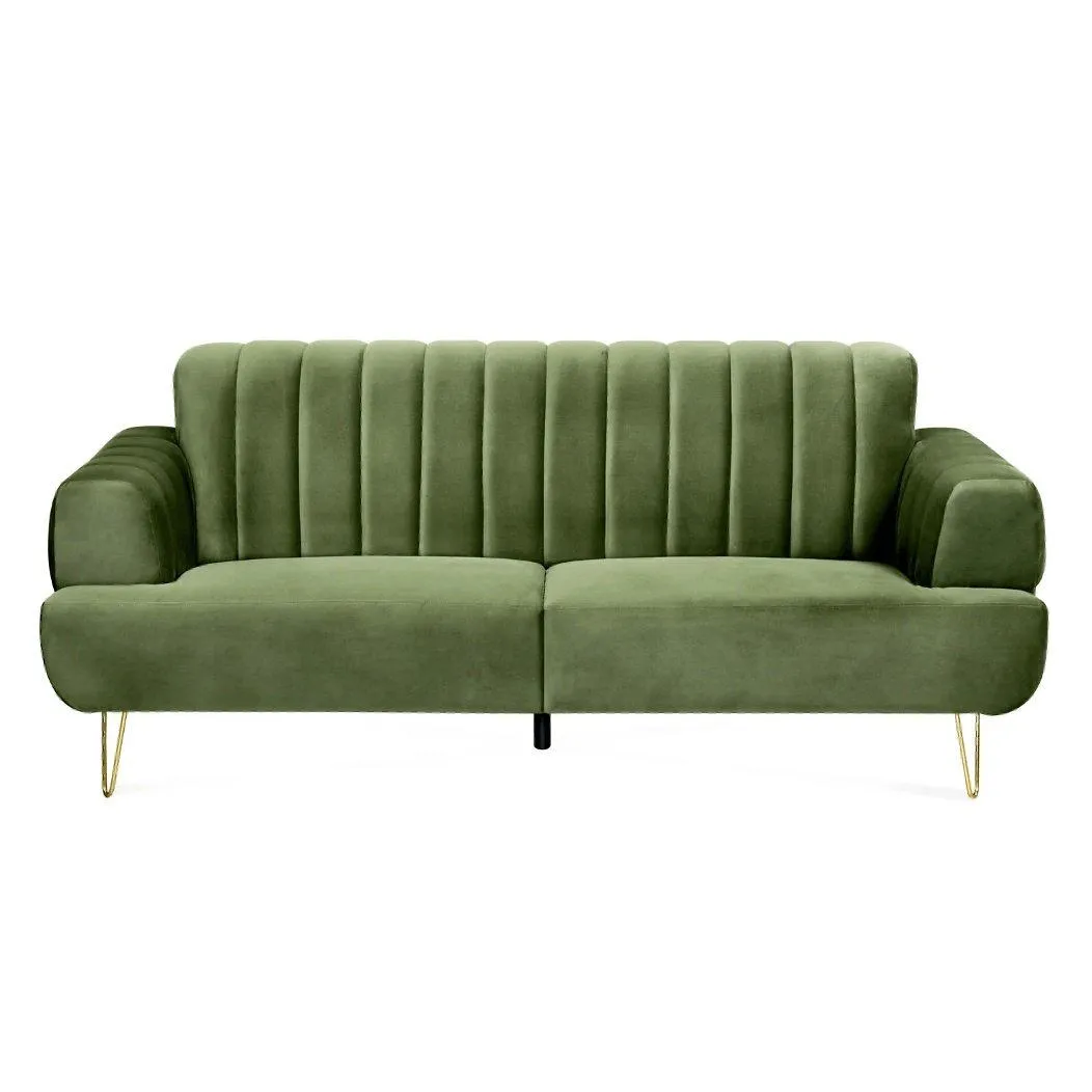 Somervilla Sofa Set in Green Color