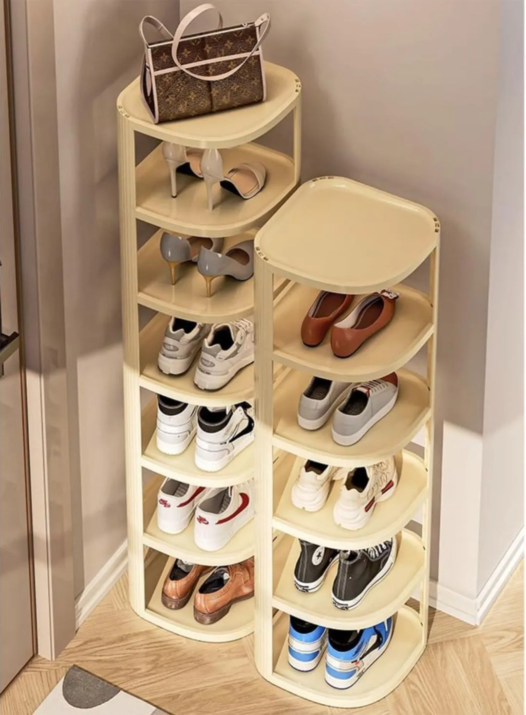 SPACE SAVING SHOE RACK