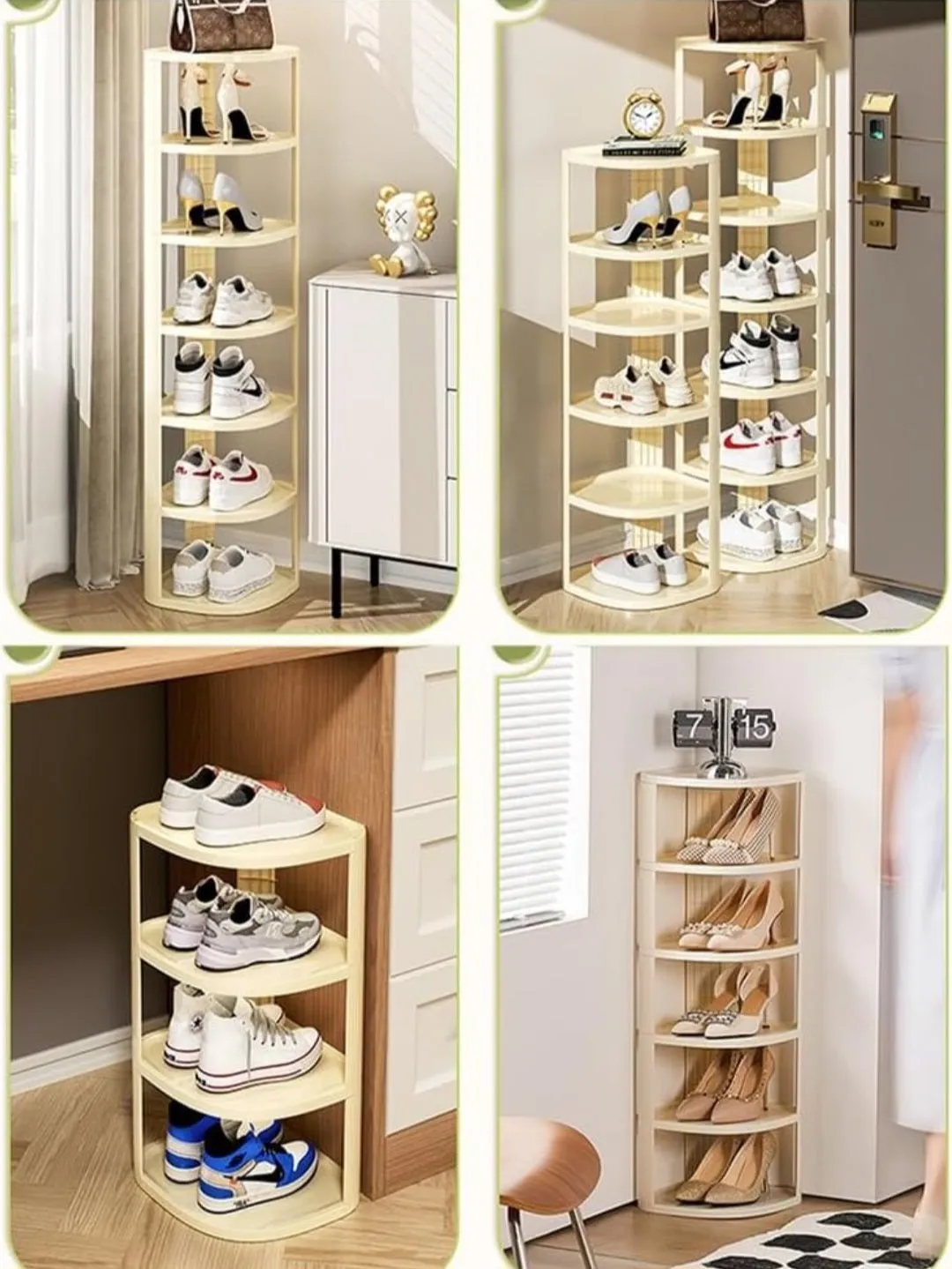 SPACE SAVING SHOE RACK