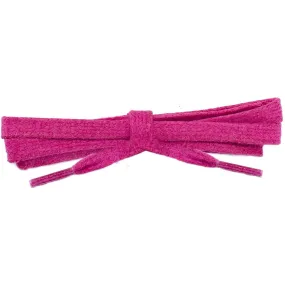 Spool - Waxed Cotton 1/4" Flat Dress - Fuchsia Red (100 yards) Shoelaces