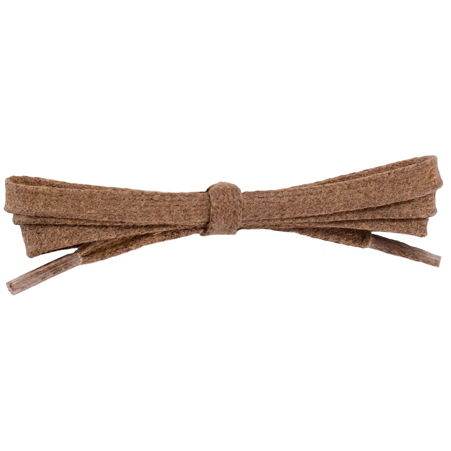 Spool - Waxed Cotton 1/4" Flat Dress - Light Brown (100 yards) Shoelaces