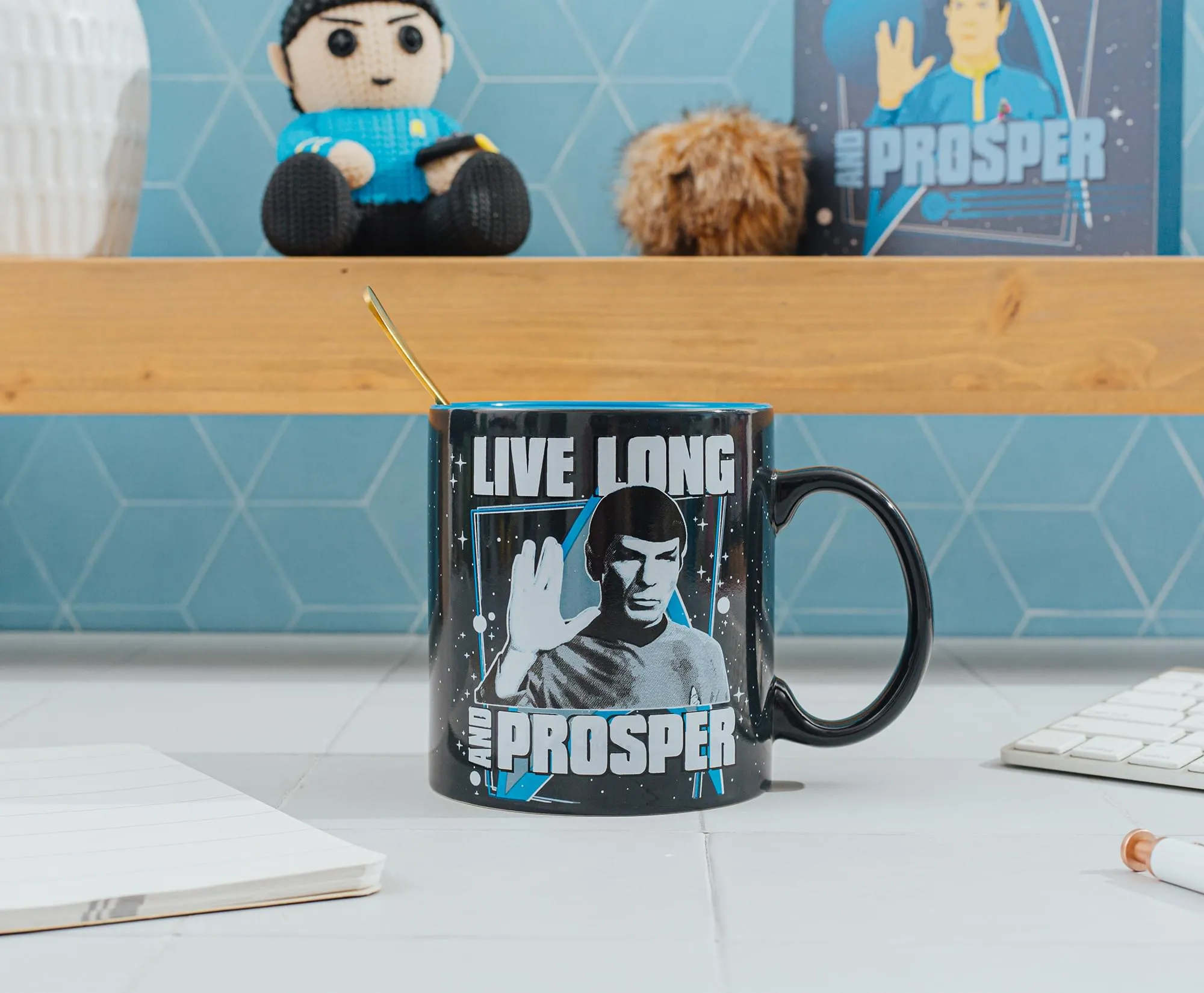 Star Trek: The Original Series Spock "Live Long and Prosper" Ceramic Mug