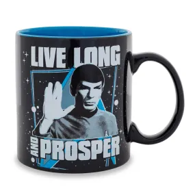 Star Trek: The Original Series Spock "Live Long and Prosper" Ceramic Mug