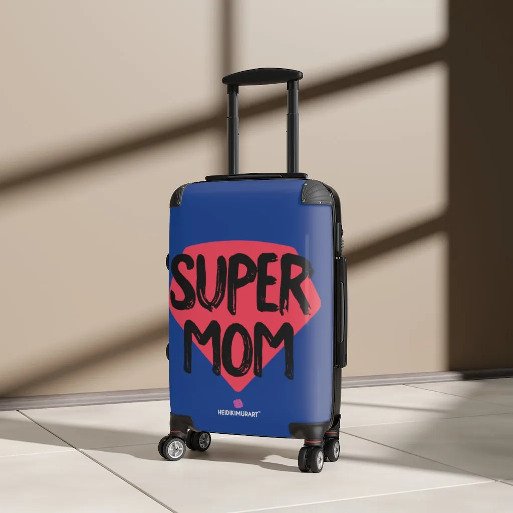 Super Mom's Designer Suitcases, Mom's Day Best Premium Designer Suitcase Luggage (Small, Medium, Large)