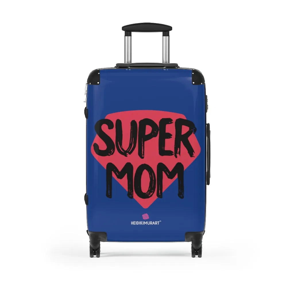 Super Mom's Designer Suitcases, Mom's Day Best Premium Designer Suitcase Luggage (Small, Medium, Large)