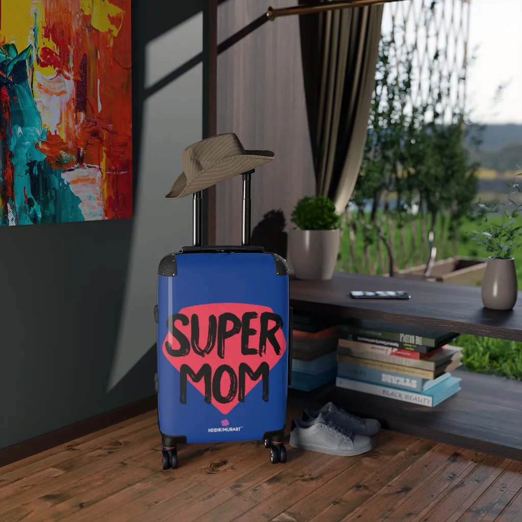 Super Mom's Designer Suitcases, Mom's Day Best Premium Designer Suitcase Luggage (Small, Medium, Large)