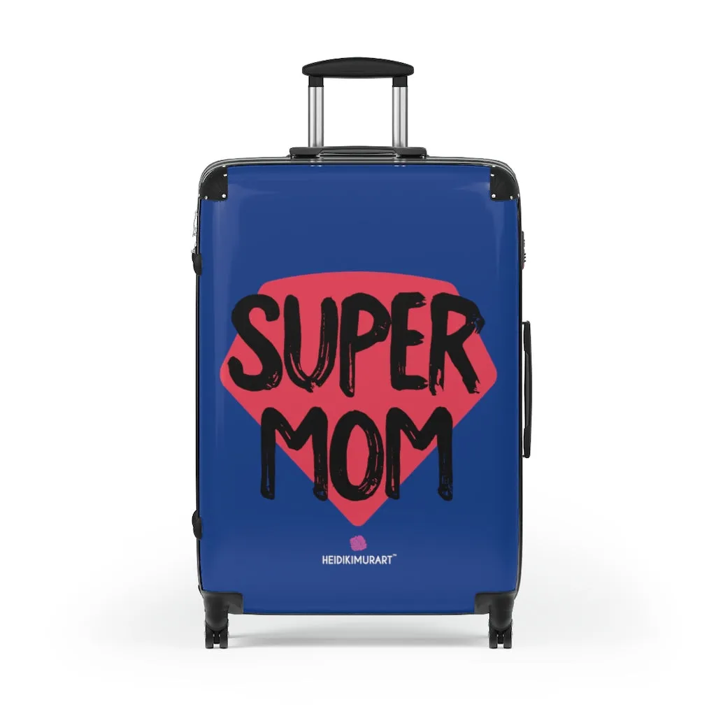 Super Mom's Designer Suitcases, Mom's Day Best Premium Designer Suitcase Luggage (Small, Medium, Large)