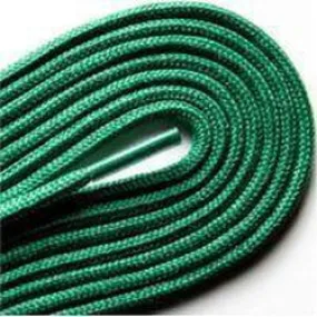 Thin Round Fashion Dress 1/8" Laces - Kelly Green (2 Pair Pack) Shoelaces