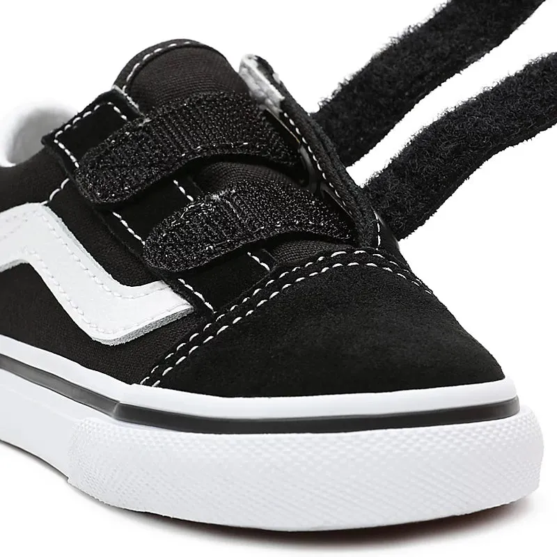 TODDLER OLD SKOOL VELCRO SHOES | BLACK