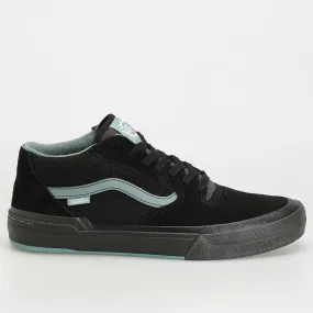 Vans BMX Style 114 Skateboard Shoes - Black/Teal