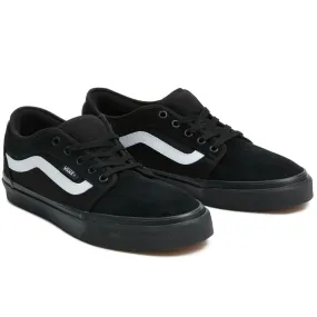 Vans Chukka Low Sidestripe Trainers - Black/Black/White