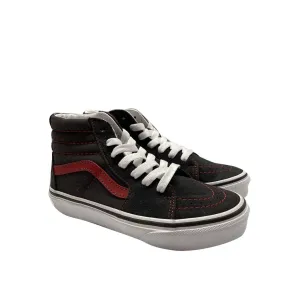 Vans Kid's Sk8-Hi - Asphalt/Red