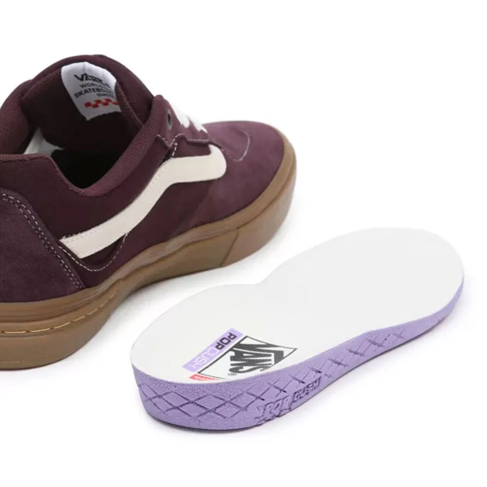 Vans Kyle Walker Trainers  - Suede Gum Wine