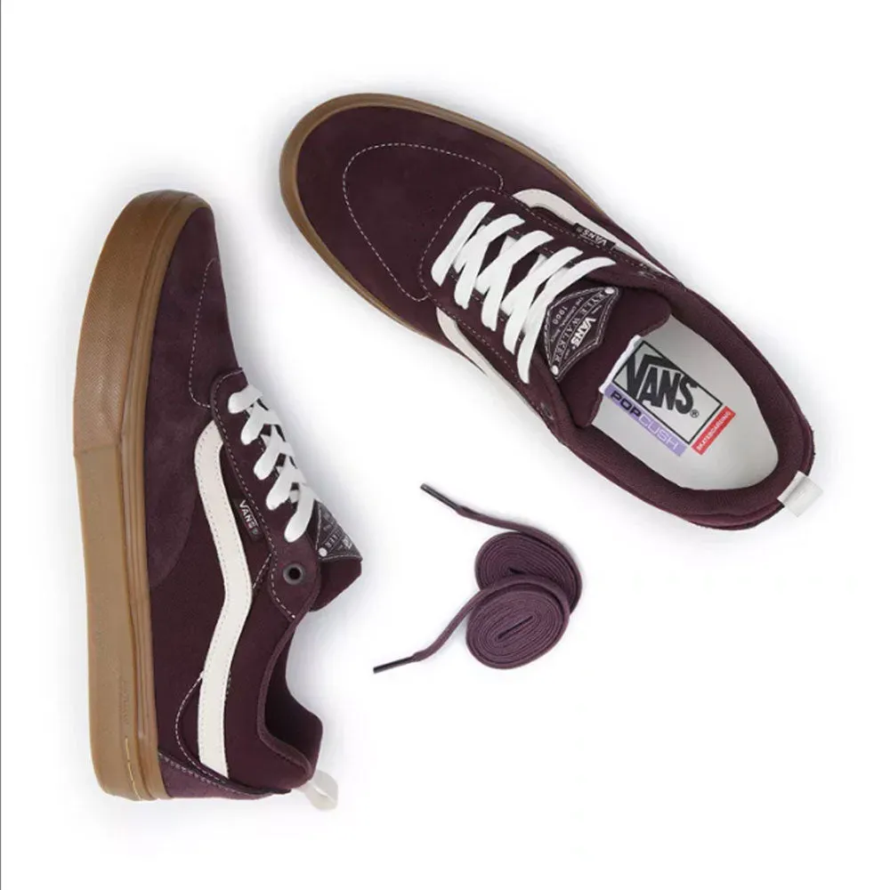 Vans Kyle Walker Trainers  - Suede Gum Wine