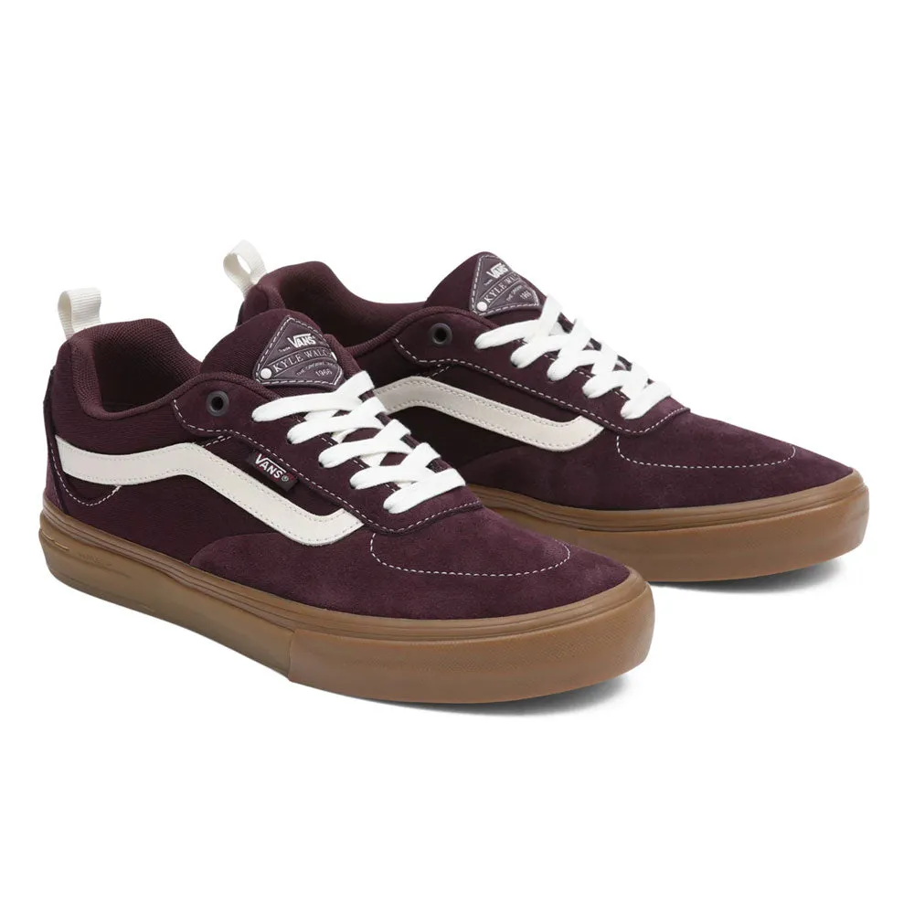 Vans Kyle Walker Trainers  - Suede Gum Wine