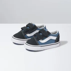 Vans Old Skool V Toddler's Shoes - Navy