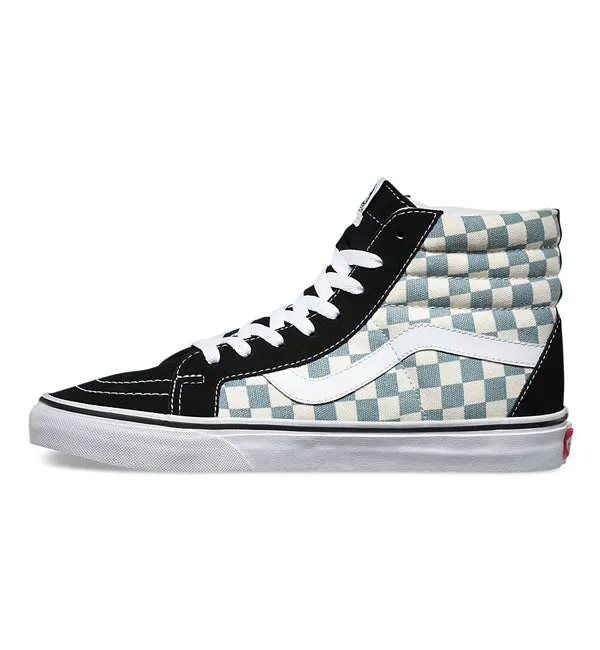 Vans Sk8 Hi Reissue Black Sky Checkerboard