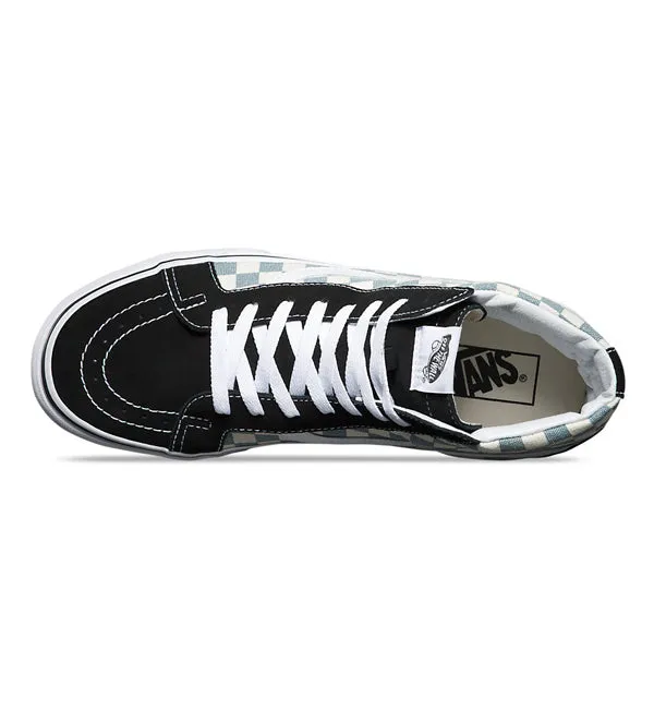 Vans Sk8 Hi Reissue Black Sky Checkerboard