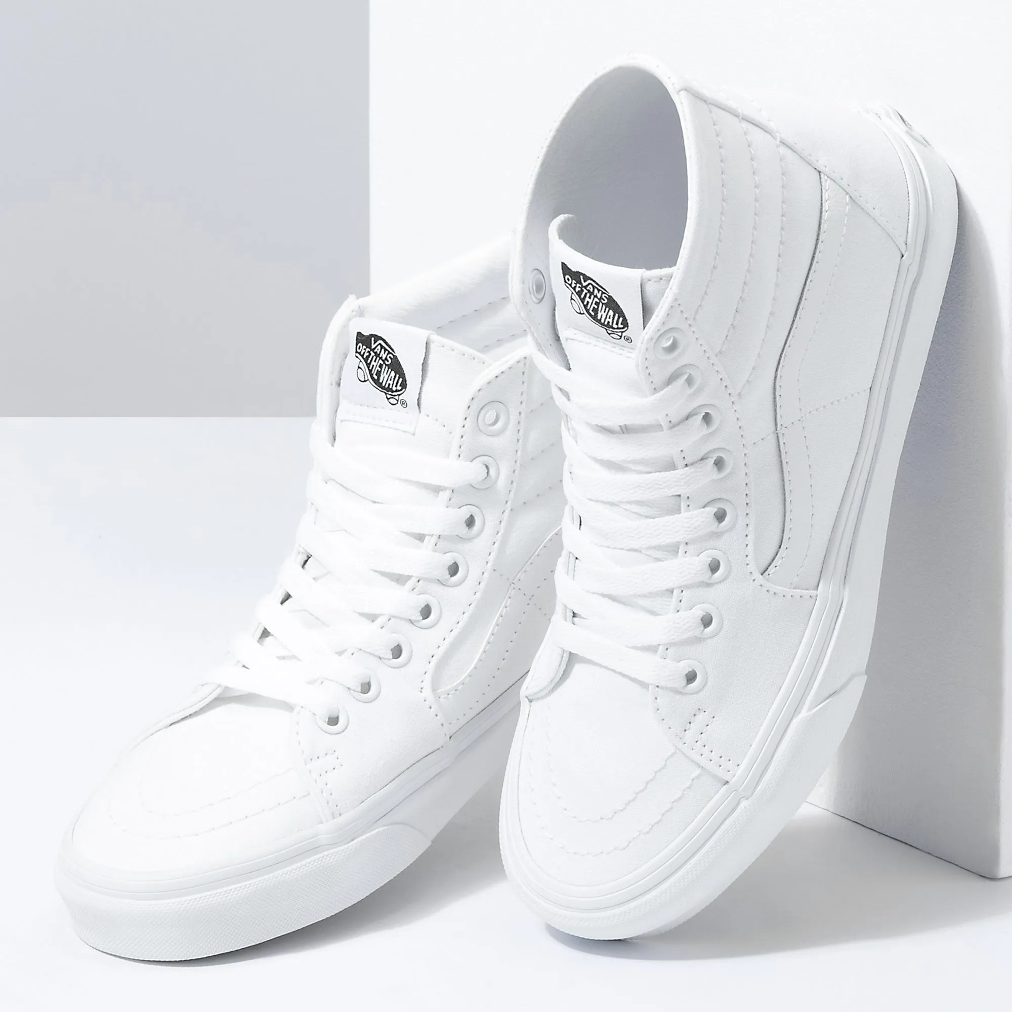 Vans Sk8-Hi Tapered Shoes - White