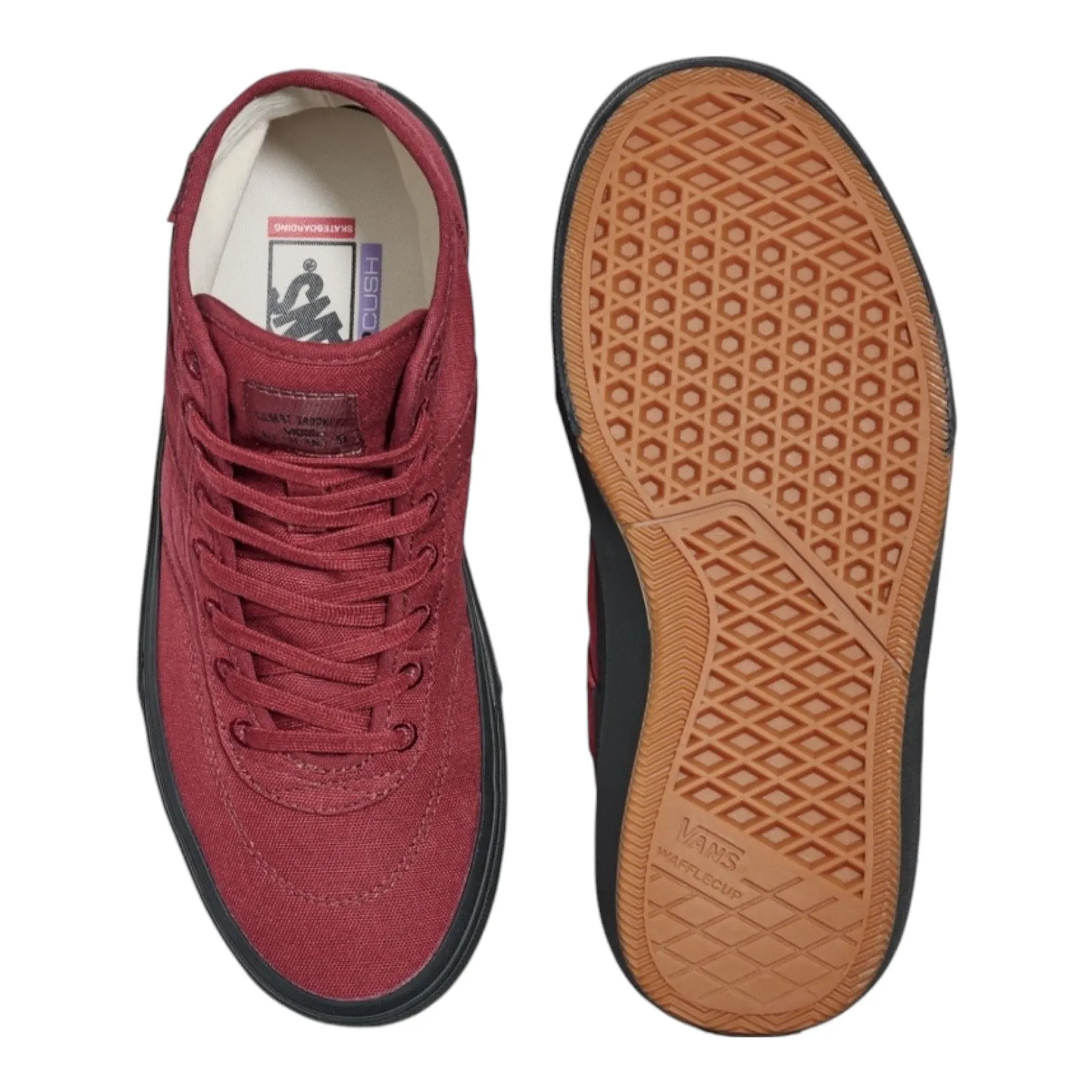 Vans Skate Crockett High Decon Wine Red