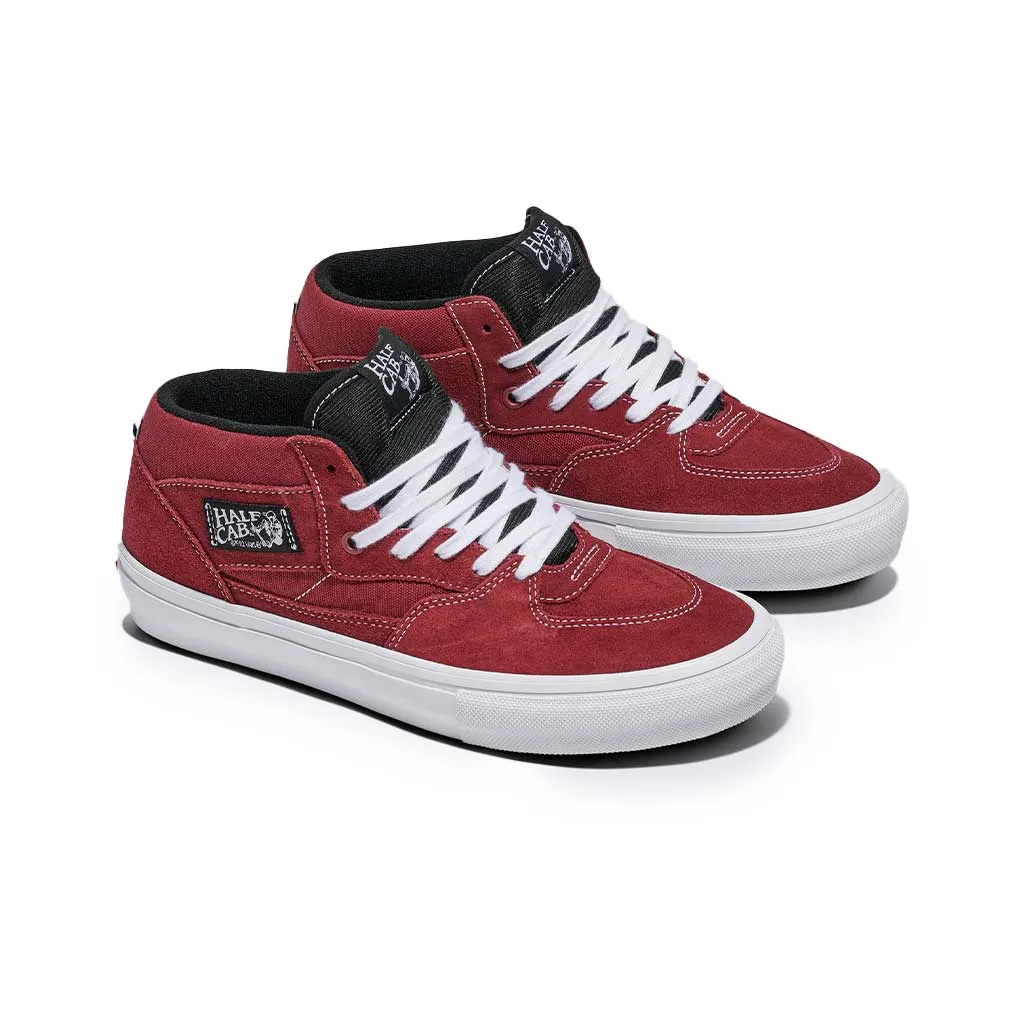 Vans Skate Half Cab Burgundy/White