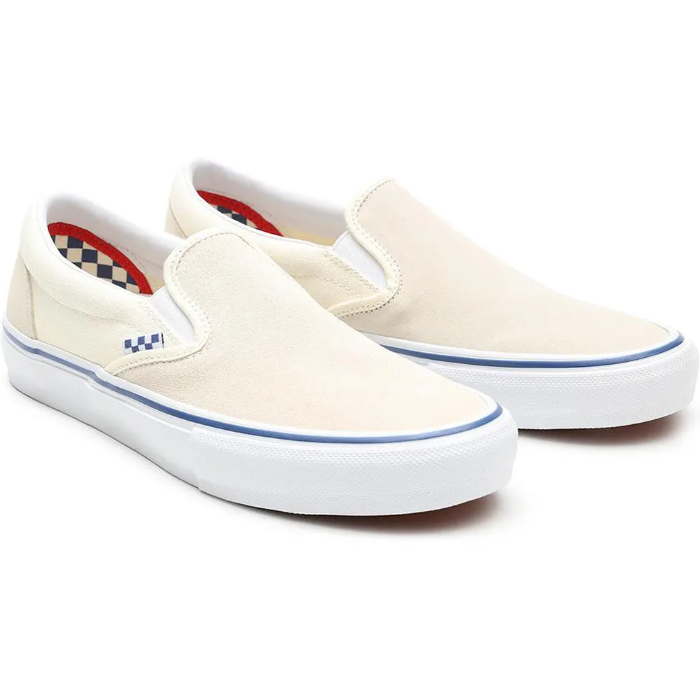 Vans Skate Slip On Skate Shoe  - Off White