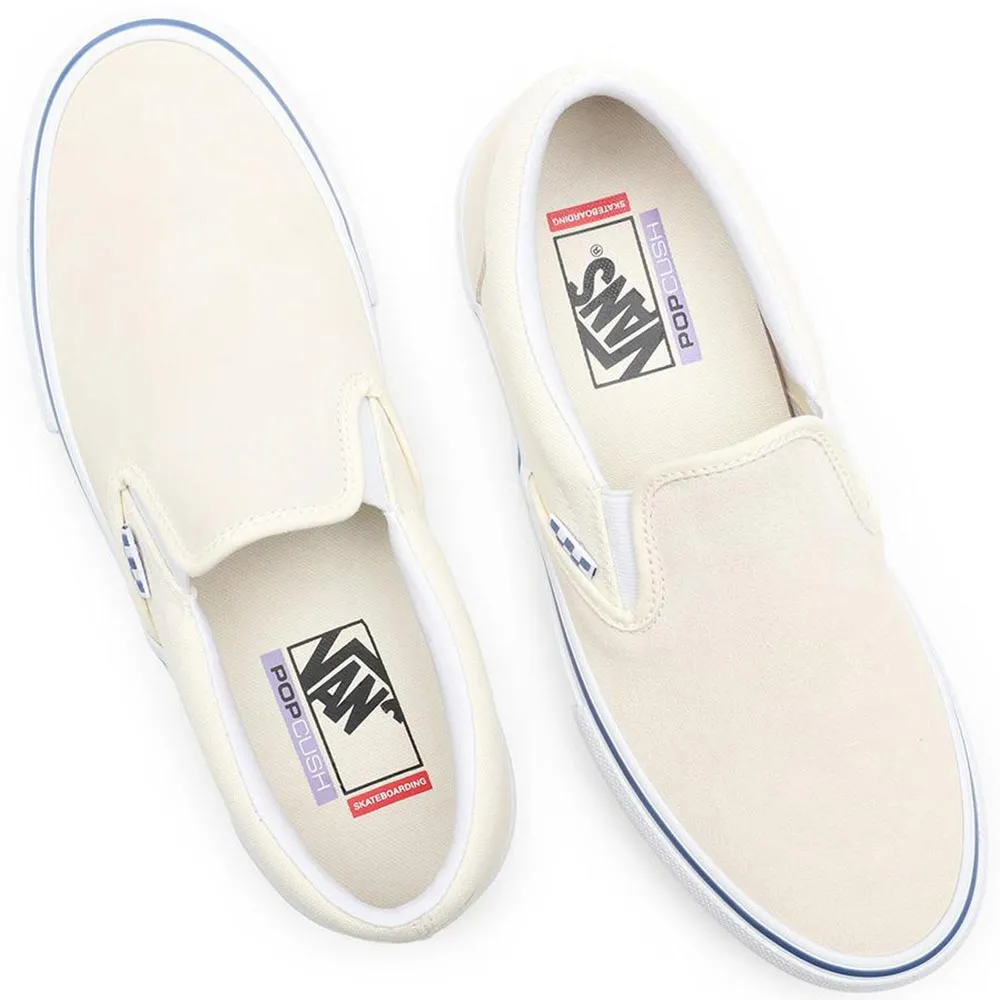 Vans Skate Slip On Skate Shoe  - Off White