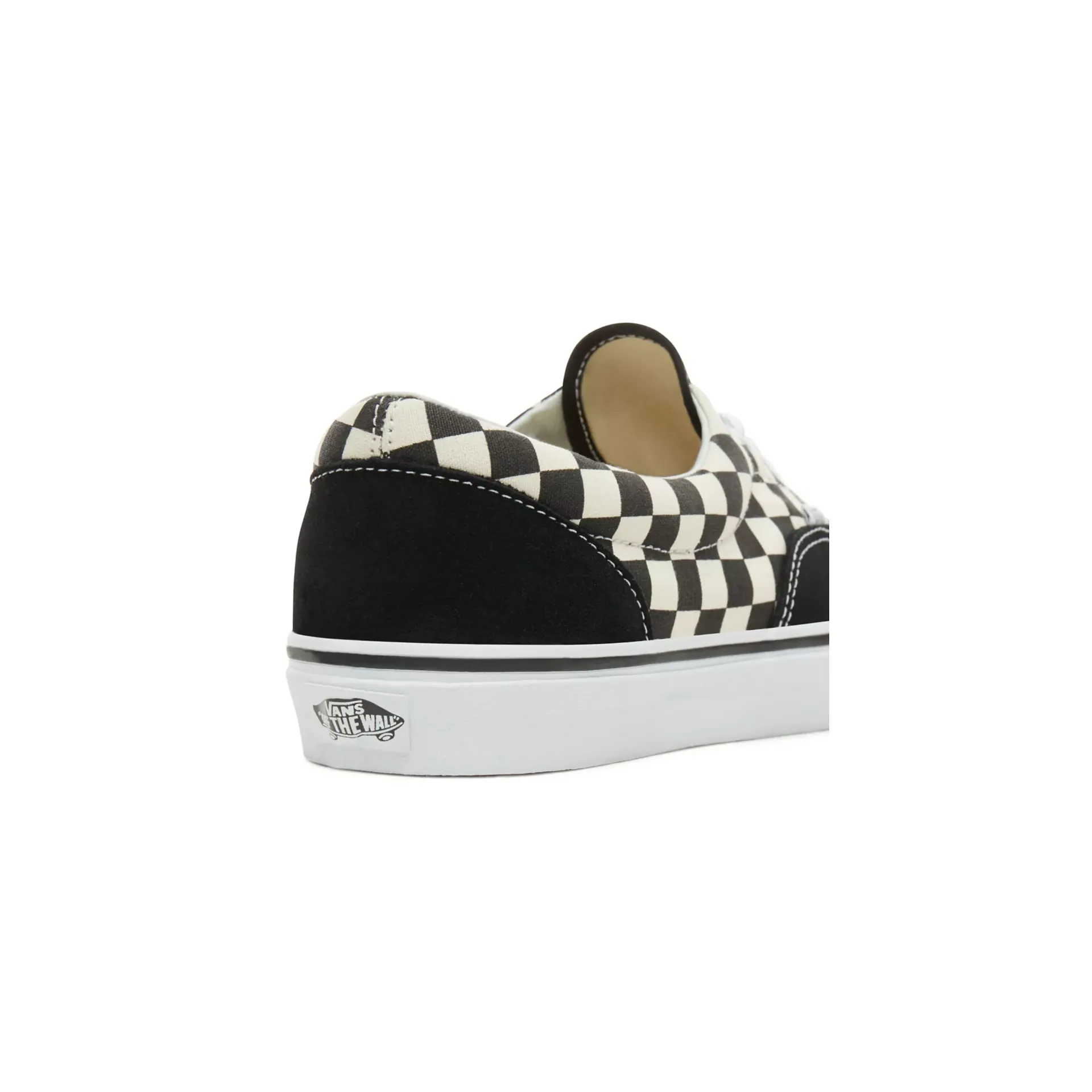 Vans Unisex Primary Check Era Shoes - Black / White / Checkerboard