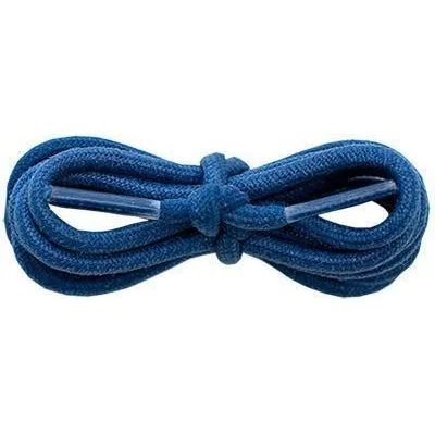 Waxed Cotton Round 3/16" - Navy (12 Pair Pack) Shoelaces