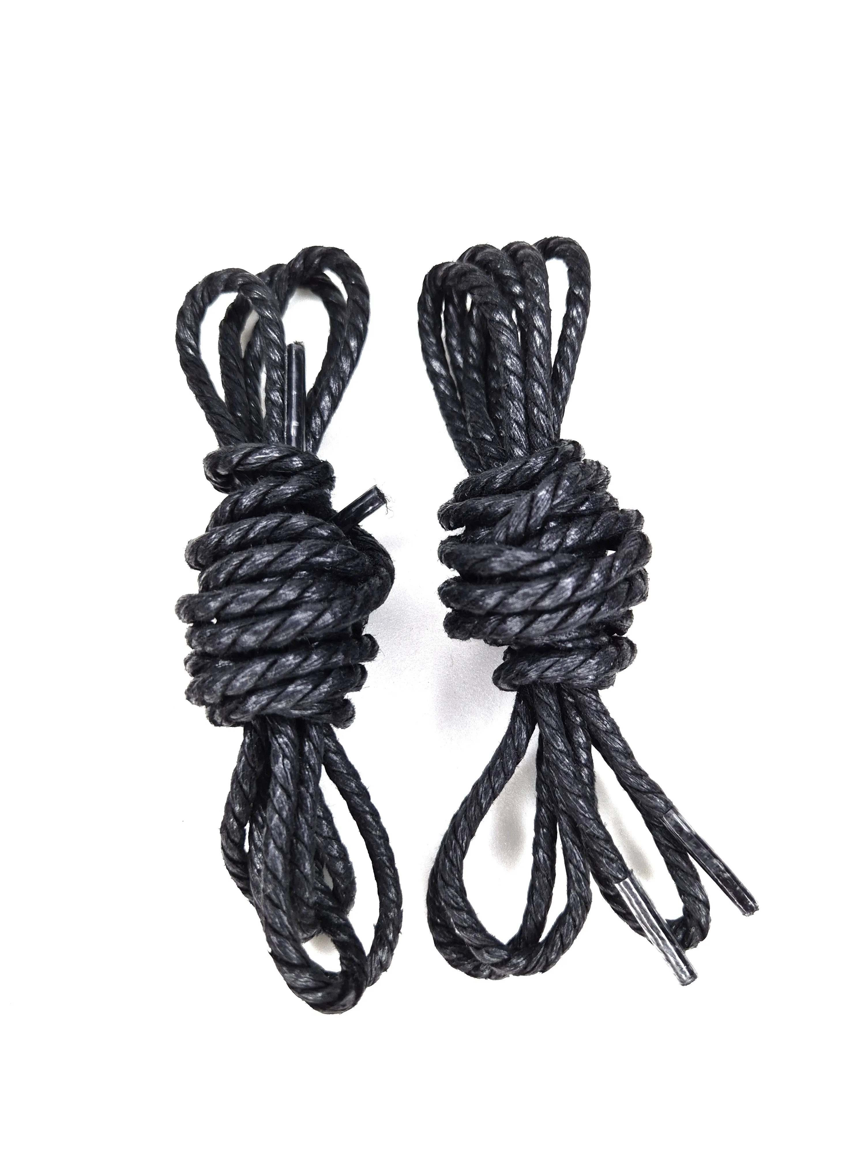 Waxed Twisted Rope Laces (Multiple Colour Options)