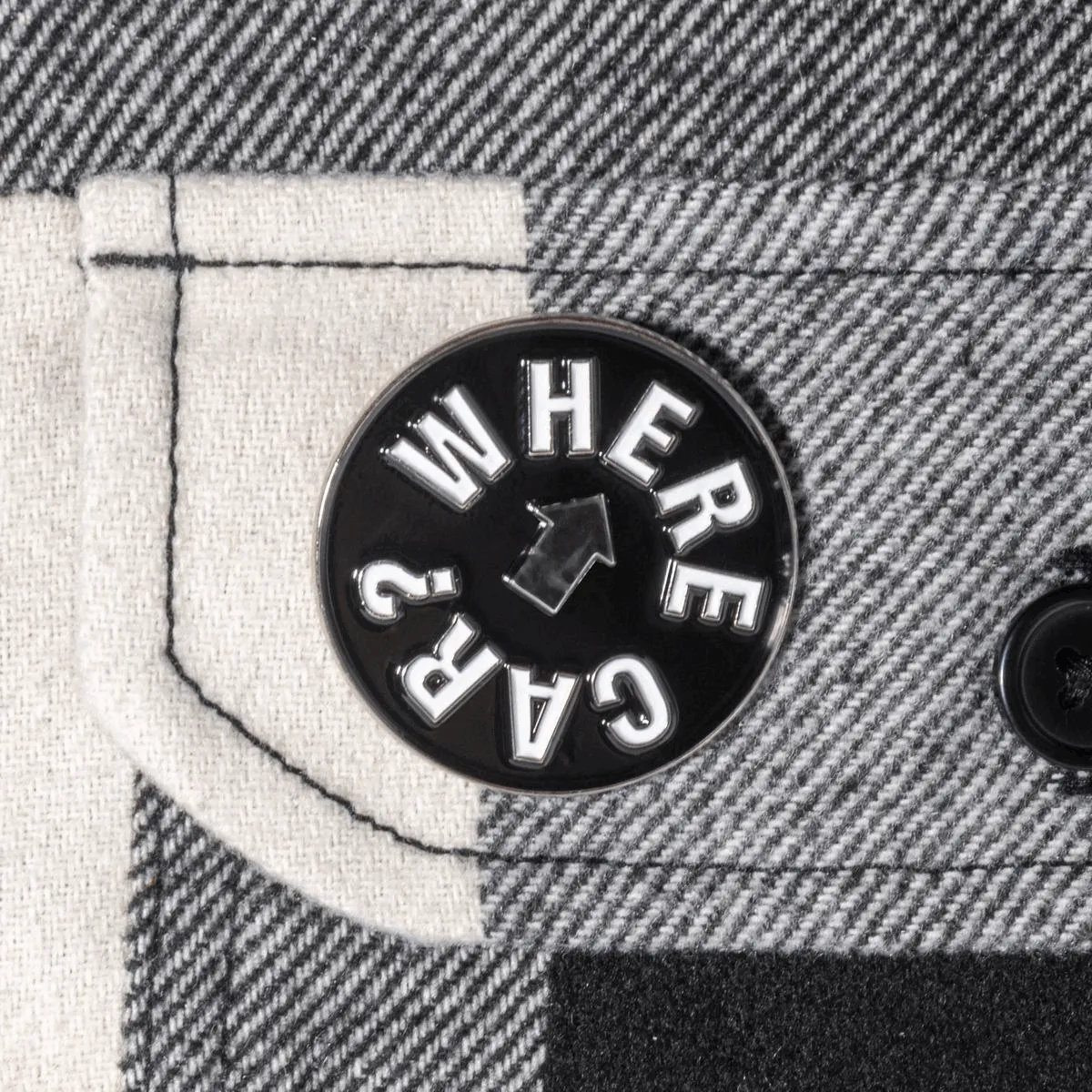 Where Car™ Enamel Pin