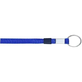 Wholesale Key Ring Glitter 3/8" - Royal Blue (12 Pack)