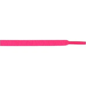 Wholesale Oval 1/4" - Hot Pink (12 Pair Pack) Shoelaces