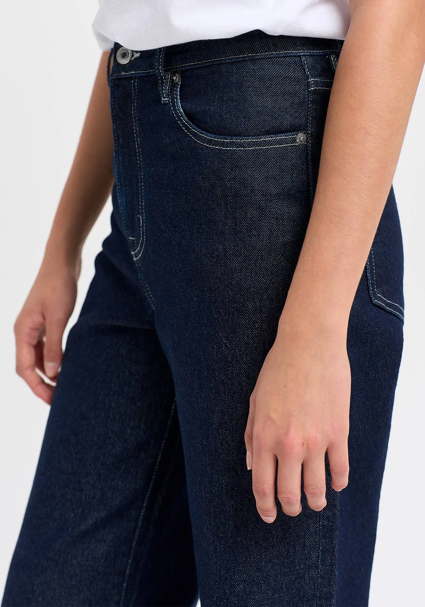 Zoe High Rise Straight Jean